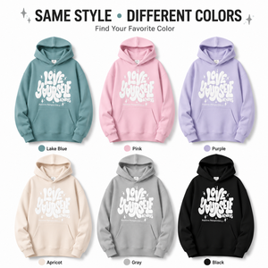 Sweat à capuche graphique pour femme, coupe oversize, épaules tombantes, imprimé 3D en relief, en coton et polyester molletonné, style streetwear décontracté, certifié OEKO-TEX - Product Image 2