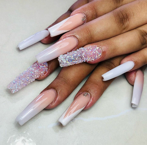 Cuentas de polvo Pixie para uñas, calcomanías de cristal 3D, joyería de diamante, decoración de diamantes de imitación con forma redonda - Product Image 4