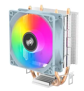 (OEM) 200 ghiaccio PRO CPU refrigeratore con ARGB + PWM 120mm rame tubi di calore ventola di raffreddamento gioco CPU refrigeratore aria per Computer PC