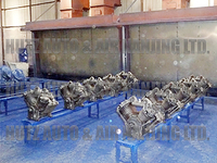 Piezas de compresor de pistón alternativo estilo Fiac WILLEST bomba desnuda de 3 cilindros BWIII200F 20 HP cabeza de compresor de aire de transmisión por correa