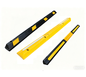 Cao su bền xe đậu xe Stopper nhà để xe đậu xe định vị aligner lề đường Chống áp lực Tốc độ va chạm dễ dàng sử dụng bánh xe dừng - Product Image 1