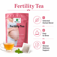 Tisane bien-être quotidienne pour femmes, mélange botanique, thé de fertilité, fabricant OEM ODM, marque privée, vente en gros en vrac