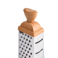 Râpe à boîte en acier inoxydable à 4 faces pour la cuisine domestique pour le fromage, le gingembre, les fruits et les légumes