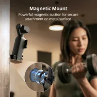 Support de téléphone MagSafe SmallRig 6004 pour DJI Osmo Pocket 4 Pocket 3, rotation à 360°, accessoire d'extension pour gimbal de prise de vue Vlog
