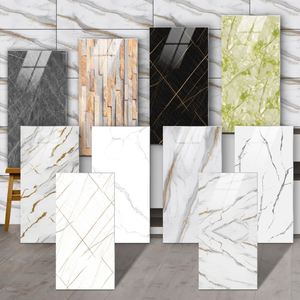 Papel Tapiz Autoadhesivo 3D de PVC, Impermeable y Resistente a la Humedad, Panel de Pared para el Hogar, Simulación de Mármol, Adhesivo para Azulejos - Product Image 3