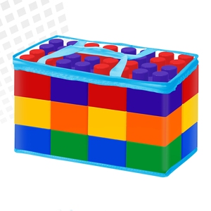 Bloques de Construcción Gigantes de Colores Arcoíris/Macaron, Juego de Juguetes Educativos Creativos para Niños, para Jugar al Aire Libre - Product Image 1