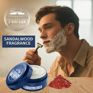 Crema de Afeitar para Hombres con Piel Sensible Enriquecida con Aloe Vera y Hamamelis para Reducir las Irritaciones del Afeitado y Cuidado de la Barba - Product Image 5