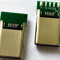 Conector USB Tipo C Macho de 16 Pines, USB 2.0 C a C, 60W PD, Carga Rápida, 5A, Tipo Soldadura, para Cable de Datos