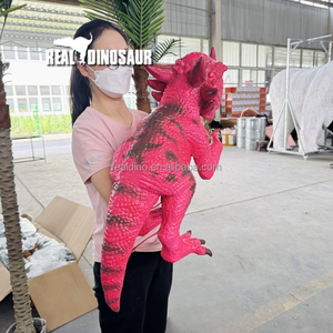 Marioneta de Mano de Dinosaurio Bebé Animatrónico Realista para Uso en Interiores/Exteriores en Parques de Aventuras y Centros Comerciales - Product Image 6