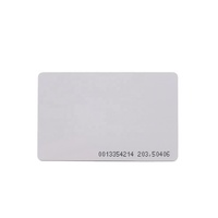 Carte à puce personnalisée 13.56MHz ISO HF NFC 215 RFID Pvc Cr80 avec puce