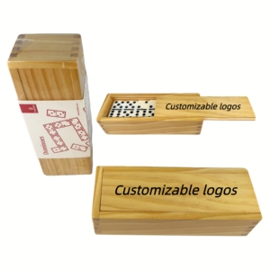 Juego de Dominó de Madera de Lujo Ecológico al por Mayor con Sistema de Almacenamiento Abierto para Entretenimiento en el Hogar y Juegos Educativos - Product Image 5
