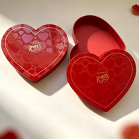 Commande en gros de boîtes cadeaux en forme de cœur rouge haut de gamme pour la Saint-Valentin et les mariages, personnalisables, avec gaufrage, recyclables et réutilisables