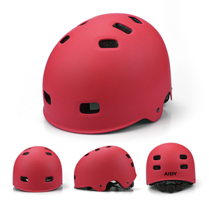 Coque en matériau ABS homologué CE Casque de skateboard, de patinage à roulettes, de cyclisme, de sport de plein air pour adultes Casque de vélo d'équilibre Longboard - Product Image 6