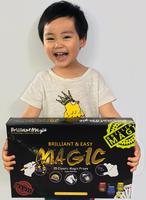 Kit de magie pour enfants Pason avec 25 tours faciles à réaliser, meilleur cadeau pour les enfants de 5 à 14 ans et plus, comprend des jeux de magie en plastique et des instructions sur DVD