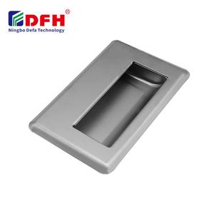 DFH Factory Brand Industrial Style AISI 304 <strong>Pull</strong> Handle with Finger Insert Touch Wire Drawing for Front <strong>Door</strong> Design - Product Image 1