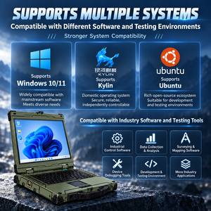 Ordinateur portable robuste et résistant 14 pouces, étanche IP65, 1000 nits, Intel Ultra <span class=keywords><strong>7</strong></span>, 16+256 Go, Windows <span class=keywords><strong>11</strong></span>, Linux, OEM, vente en gros - Product Image 5
