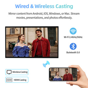 27 Inch 6GB+128GB Tablet Pc on Wheels Movable Charging Lcd Display Built in Camera Speaker <b>Android</b> 15 Mobile Smart <b>Tv</b> 27" FH - Product Image 3