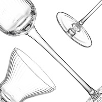 Verres à Margarita Classiques, Verres à Martini, Gobelets à Cocktail à Pied Transparent pour Bar