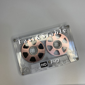 Nueva Casete de Audio Transparente Grabable Personalizada 2026 Smart Play Europa, Francia, Polonia, Alemania para Voz OTT - Product Image 1