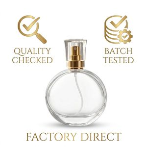 <span class=keywords><strong>Flacon</strong></span> pulvérisateur de <span class=keywords><strong>parfum</strong></span> rond en verre à succès <span class=keywords><strong>avec</strong></span> atomiseur à brume fine - Élégant contenant <span class=keywords><strong>vide</strong></span> pour <span class=keywords><strong>parfum</strong></span> pour femme - Product Image 4