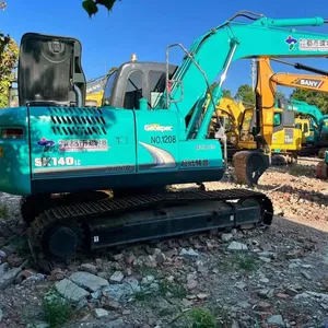 Kobelco รถขุด SK140รถขุด SK140 kobelco ของแท้จากญี่ปุ่นรถขุดใช้แล้ว140