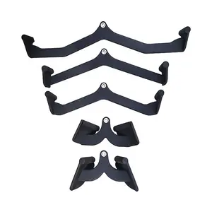 <span class=keywords><strong>Poulie</strong></span> d'aviron de fitness à domicile accessoires de câble biceps <span class=keywords><strong>curl</strong></span> triceps lat barre de traction poignées de poignée arrière Mag - Product Image 1
