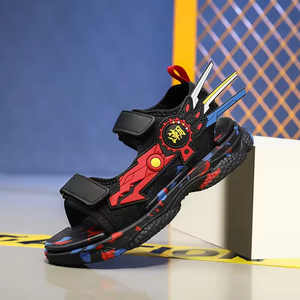 Sandales Enfant en Gros 2025 Nouvelle Collection Été Garçons Chaussures de Sport à Plateforme Souple Antidérapantes Sandales de Sport Tendance Chaussures de Plage pour Garçons - Product Image 2