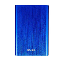 قرص صلب خارجي محمول جديد مقاس 2.5 بوصة بهيكل معدني، SATA USB3.0، 5400 دورة في الدقيقة، ذاكرة تخزين مؤقت 8 ميجابايت، سعة 500 جيجابايت-8 تيرابايت، سرعة قراءة/كتابة 401-500 ميجابايت/ثانية