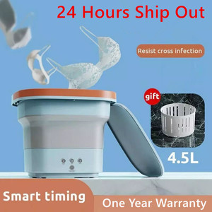 <span class=keywords><strong>Lavadora</strong></span> <span class=keywords><strong>pequeña</strong></span> y portátil para el hogar, electrodoméstico <span class=keywords><strong>de</strong></span> limpieza ultrasónica, <span class=keywords><strong>lavadora</strong></span> <span class=keywords><strong>de</strong></span> ciclo individual - Product Image 2