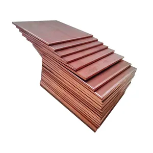 Wholesale Sales Copper Cathodes Plates 3mm 5mm 20mm thickness 99.99% Copper Sheet T2 4x8ft copper supplier