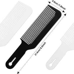 Yeni varış 9 inç düz üst kesme tarak berber için ısıya dayanıklı saç kesme tarak kesme keser ve Flattops - Product Image 4