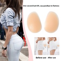 Sous-vêtements sexy push-up rembourrés pour rehausser les hanches, coussinets invisibles en silicone pour fesses et hanches