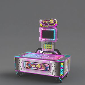 Air Hockey Electronic Tabletop Board Game <b>Portable</b> Mini <b>Table</b> for Children Indoor Party School Activity Supplier - Product Image 4