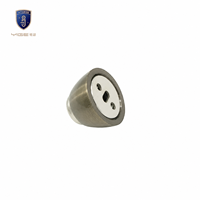 Butoir de porte magnétique dissimulé en acier inoxydable, fixation au sol, pour maison, hôtel, appartement, quincaillerie de porte en bois - Vente en gros usine
