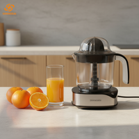SHANGKAI Sapcentrifuge Huishoudelijke Keuken Topklasse 40w Elektrische Citruspers 1.2L Handmatige Persmachine voor het maken van fruitsap