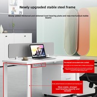 Bureau de travail avec hutch, vente en gros directe usine, pour immeuble de bureaux commercial