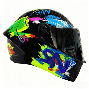 Casques de moto <span class=keywords><strong>pour</strong></span> animaux de compagnie VIRTUE, nouveaux, bleus, améliorés, en ABS, mini, mignons, avec doublure en mousse - <span class=keywords><strong>pour</strong></span> chats, chiens et petits animaux, sécurité, design adorable - Product Image 2