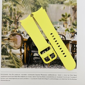 20Mm 22Mm Bracelet de montre en silicone Bracelet intelligent pour Samsung <span class=keywords><strong>Galaxy</strong></span> <span class=keywords><strong>Watch</strong></span> 3 <span class=keywords><strong>Active</strong></span> <span class=keywords><strong>2</strong></span> - Product Image 5