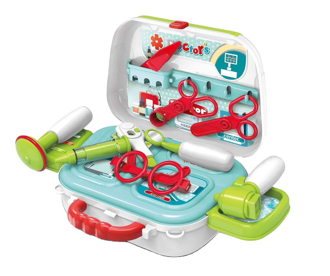 Doctor play set medical toy kit with storage box pretend play sets for kids doctor jouet