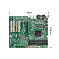 Server Rak Berkinerja Tinggi Intel SuperServer dengan Chipset B75 yang Dikustomisasi, Tersedia, Mainboard Organisasi Bisnis, Asal CN/GUA