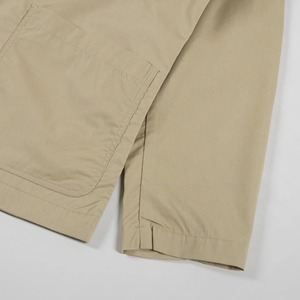 เสื้อแจ็คเก็ตเบเกอร์แบบมีกระเป๋าสี่ช่องด้านหน้าทรงโค้งทำจากโพลีเทคแบบรีไซเคิลทรงปกติขนาดพอดีสำหรับใส่สบายในชีวิตประจำวัน - Product Image 6