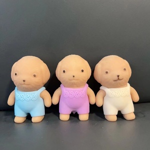 Giocattolo Antistress in Plastica a Forma di Cane Teddy, Bambola con Naso Piccolo, Giocattolo Cinese per Alleviare lo Stress - Product Image 5