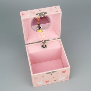 La Doyee Rotating Dancer Swan Lake Song Musical Ballerina Joyero - Product Image 3