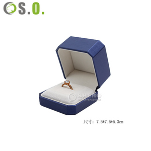 Durable Octagonal Pu Jewelry Packaging <b>Boxes</b> With Custom Logo For Jewelry Wholesalers And Boutique Stores - Product Image 5