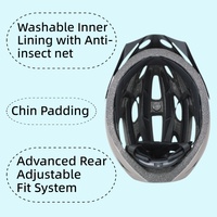 Casque de vélo de montagne léger certifié sécurité pour hommes, femmes et adultes, durable, pour le cyclisme