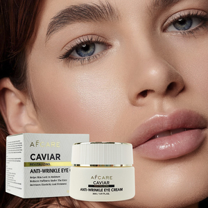Crema de <span class=keywords><strong>Ojos</strong></span> Instantánea con Ácido Hialurónico, Vegana, con Vitamina E, Hidratante, Antioxidante, con Caviar y Ceramida, Repara la Piel, Combate las Arrugas, las <span class=keywords><strong>Bolsas</strong></span> y las Ojeras - Product Image 6