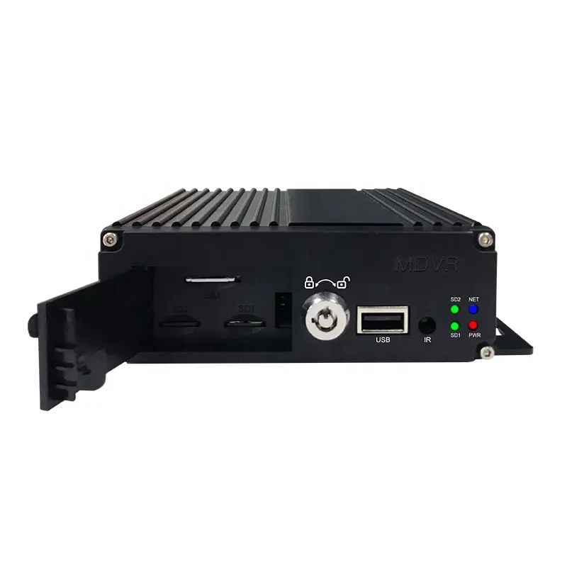 Видеорегистратор ST7004 с 4 каналами H.264 1080P, версия MDVR TF, мобильный Автомобильный видеорегистратор для автомобиля, автобуса, грузовика