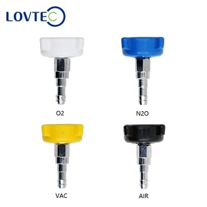 Lovtec Zuurstof <span class=keywords><strong>Regulator</strong></span> Sigaret Soort Quick Plug Messing Gas Connector N2O Adapter - Product Image 6