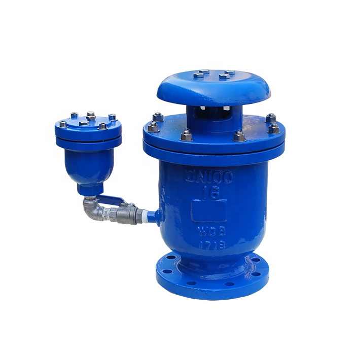 DN100 PN16 WCB flange triple function air release valve exhaust valve