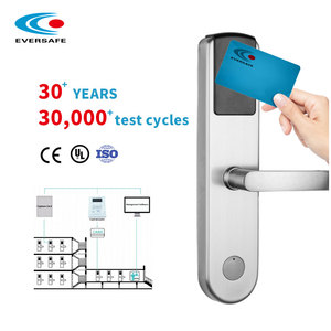 Hot bán chất lượng chống gỉ thẻ khóa cửa kỹ thuật số khóa với truy cập thông minh Thẻ Miễn phí khách sạn Hệ thống khóa - Product Image 1